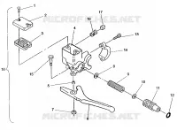 MONTAJE CILINDRO MAESTRO European 440,440 SKS,5OO EFI,EFI SKS, RXL,RXL SKS, (49237723770002)