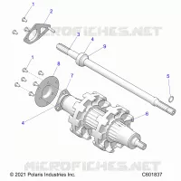 DRIVE TRAIN, JACKSHAFT AND EJE DE TRANSMISIÃ“N