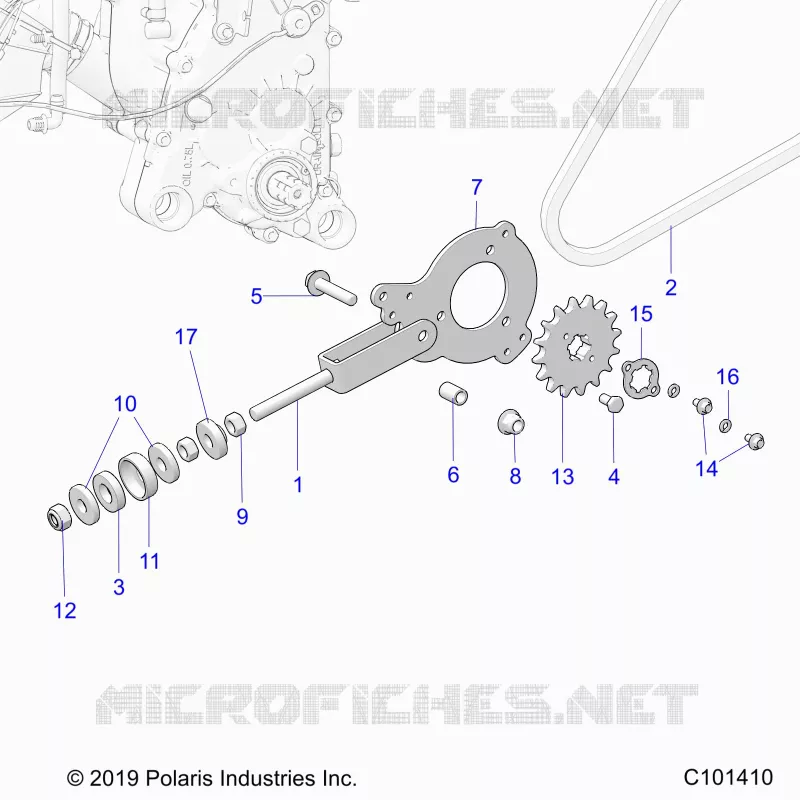 TREN, CHAIN TENSIONER AND SPROCKET