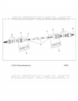 DRIVE TRAIN, HALF EJE TRASERO