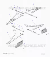 SUSPENSIÃ“N DELANTERA CONTROL ARMS