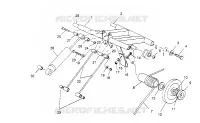 TRASERO ARM PAR SPORT TOURING 0950243 and  EUROPEAN SPORT TOURING (4928822882C004)