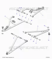 SUSPENSIÃ“N DELANTERA CONTROL ARMS