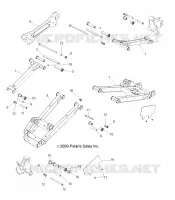 SUSPENSIÓN TRASERA CONTROL ARMS