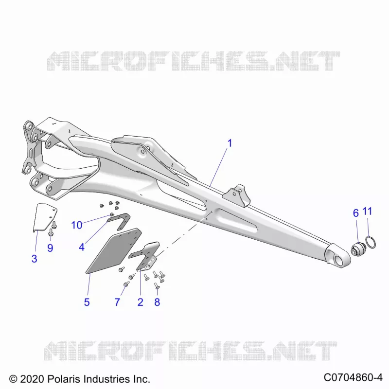 SUSPENSION TRASERA TRAILING ARMS