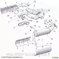 ENGINE, SISTEMA DE ESCAPE