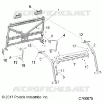 CHASSIS, CAB BASTIDOR