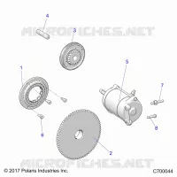 MOTOR DE ARRANQUE AND DRIVE