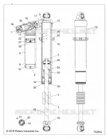 SUSPENSIÃ“N DELANTERA SHOCK INTERNALS