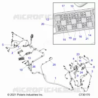 ELECTRICA, WIRE HARNESSES