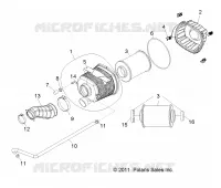 MOTOR, TOMA DE AIRE SYSTEM