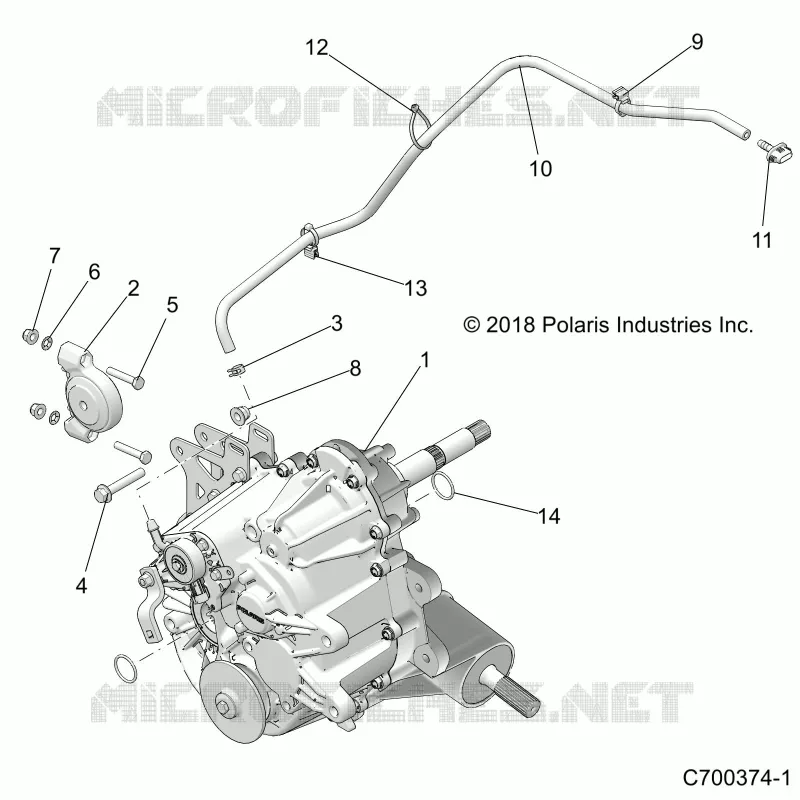 DRIVE TRAIN, MAIN MONTAJE DE ENGRANAJES