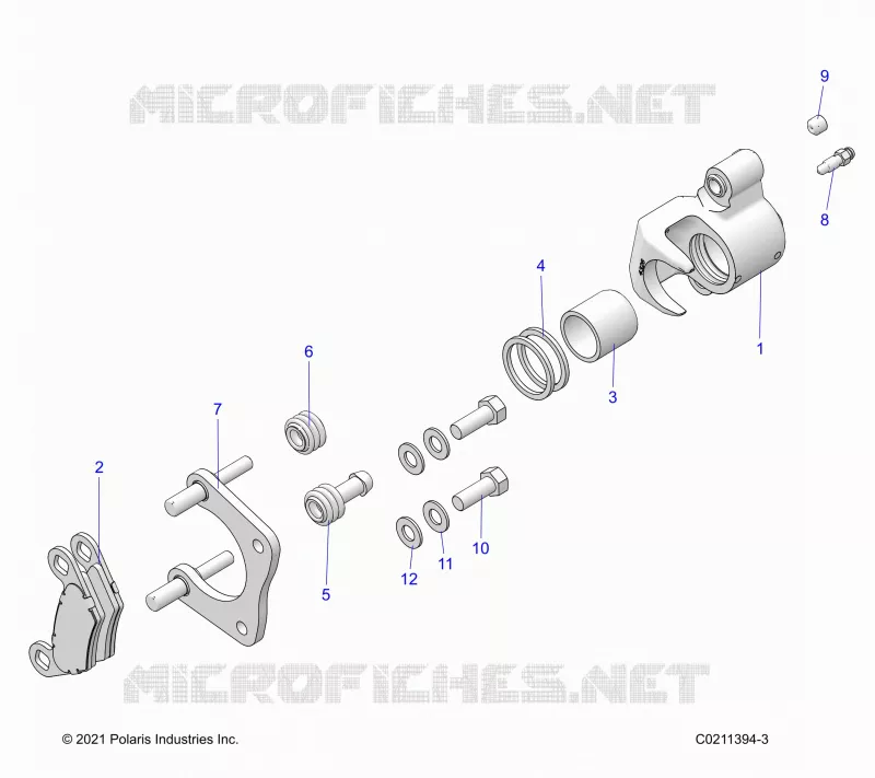 BRAKES, PINZA TRASERA