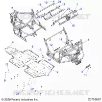 CHASSIS, MAIN FRAME AND ESQUÃD PLATES