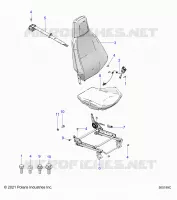 ASIENTO (DRIVER) AND SEAT BELT MOUNTING