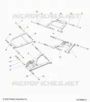 SUSPENSION TRASERA CONTROL ARMS