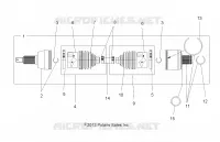 DRIVE TRAIN, DRIVE EJE TRASERO
