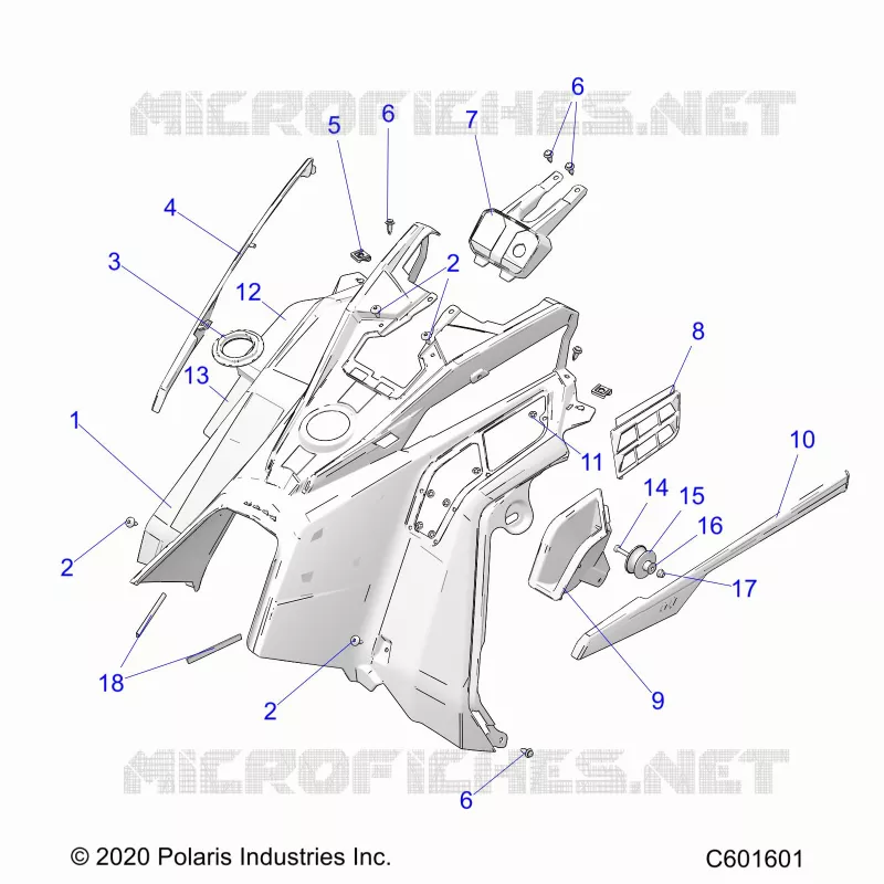 FAIRING MEDIO