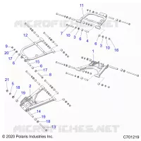 SUSPENSION TRASERA CONTROL ARMS