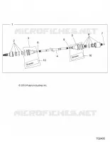 TREN, REAR HALF SHAFT