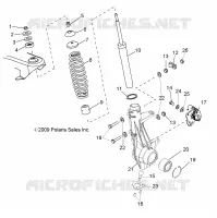 SUSPENSION, PUNTAL DELANTERO
