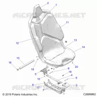 ASIENTO ASM.,FRONT