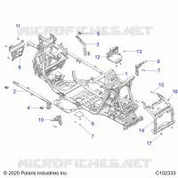 CHASSIS, MAIN BASTIDOR