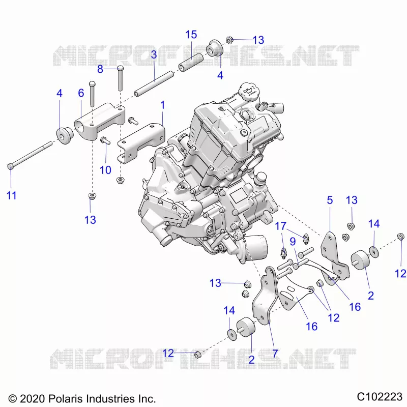 MOTOR, MOUNTING