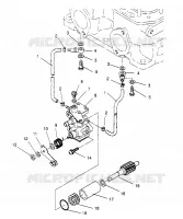Bomba de aceite 500 CARB 0962764, 500 CARB SKS 0962564,  500 CARB SKS E96 (4931873187D004)