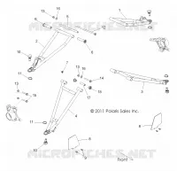 SUSPENSIÓN DELANTERA CONTROL ARMS