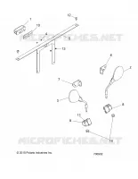 ESPEJOS AND LICENSE PLATE BRACKET