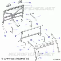 CHASSIS, CAB BASTIDOR