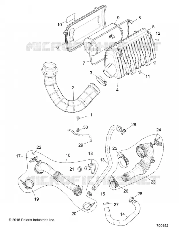 ENGINE, TOMA DE AIRE SYSTEM