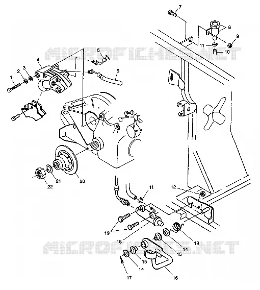 FRENO TRASERO/FOOT PEDAL