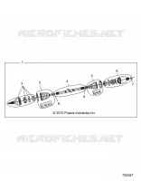TREN, FRONT HALF SHAFT