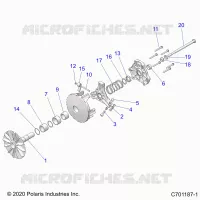 TREN, PRIMARY CLUTCH