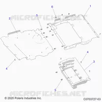 PISO PANELS, REAR