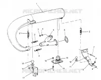 SISTEMA DE ESCAPE SPORT 0950443, SPORT TOURING 0950243  and EUROPEAN SPORT TOU (4928822882C008)