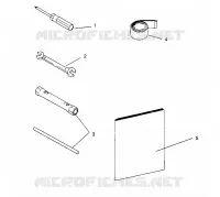 KIT DE HERRAMIENTA ULTRA SKS 0960578, EURO ULTRA SKS E960578, and  ULTRA RMK 0960978 (4931683168D004)