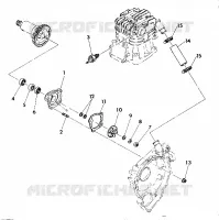 BOMBA DE AGUA ASSEMBLY 350 2X4 / W927539 (4922882288034A)