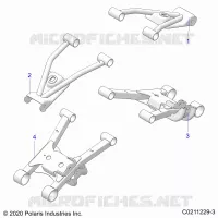 SUSPENSION TRASERA CONTROL ARMS