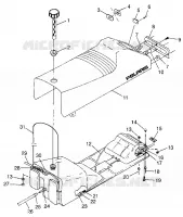 ASIENTO Y TANQUE DE GAS XLT LTD 0983756 (4943034303A006)