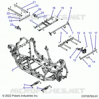 CHASSIS, MAIN BASTIDOR
