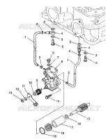 Bomba de aceite 500 EFI / 0930674 and  500 EFI SKS / 0930574 (4922962296035A)