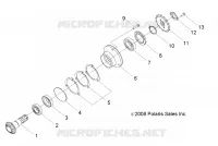 TREN, GEAR SHAFT OUTPUT