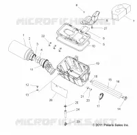 MOTOR, TOMA DE AIRE SYSTEM