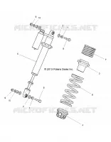 SUSPENSIÓN DELANTERA MONTAJE DE DESCARGA