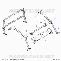CHASSIS, CAB BASTIDOR