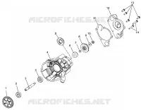 BOMBA DE AGUA 700 RMK 0980966 and EUROPEAN 700 RMK E980966 (4943724372C008)