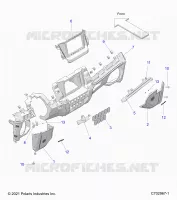TABLERO LOWER, RIDE COMMAND